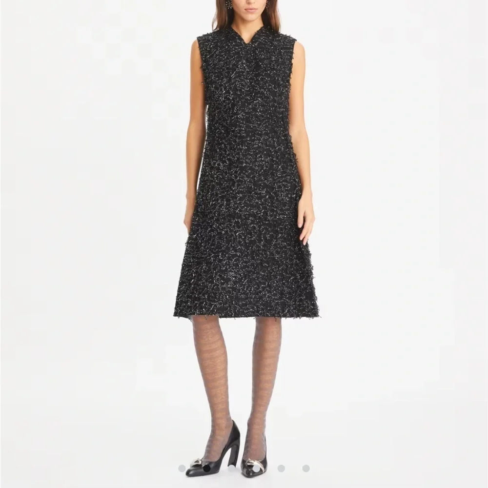 New Tory Burch Sequined Fringe Dress